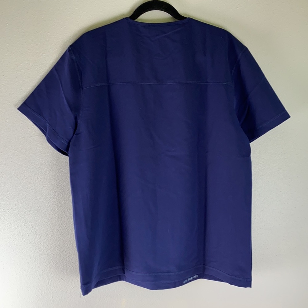 Jaanuu Mens Raglan Crew Neck Scrub Top - Picture 9 of 10
